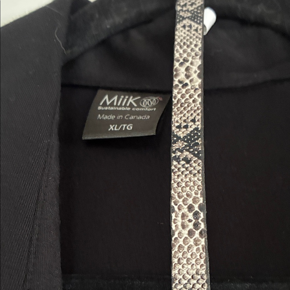 Miik Black Long Sleeve Dress
